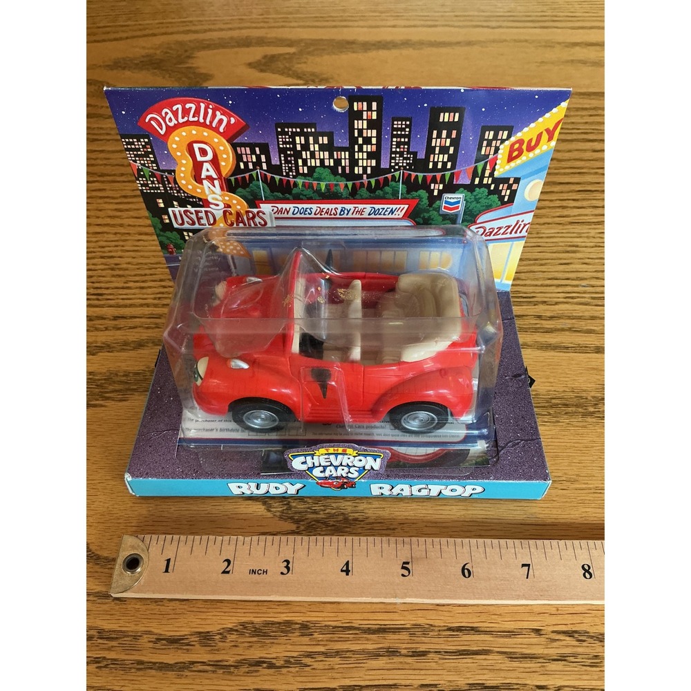 Chevron Cars Rudy Ragtop Red Convertible Toy Car 1999 Dazzlin Dans Used Cars